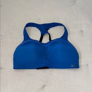 Nike bright blue sports bra